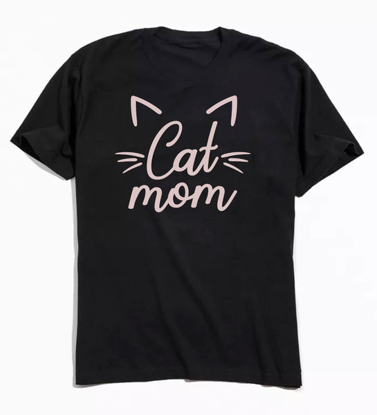 Cat Mom - Black