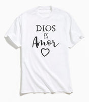 Dios es Amor - White