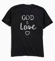 God is Love - Black