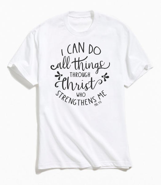 I Can Do All Things - White