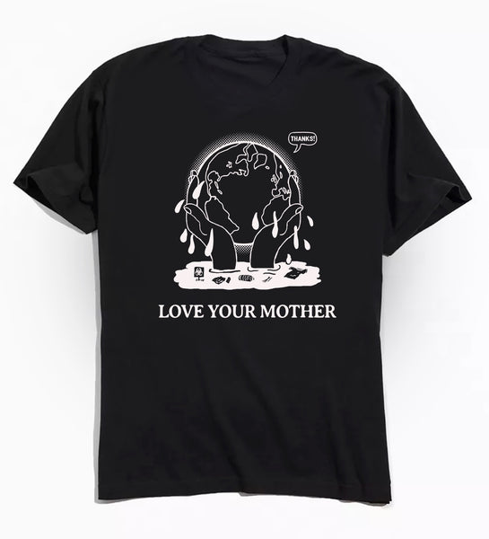 Love Your Mother Tee - Black