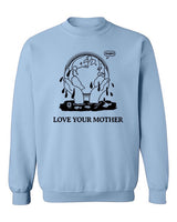 Love Your Mother Sweater - Blue