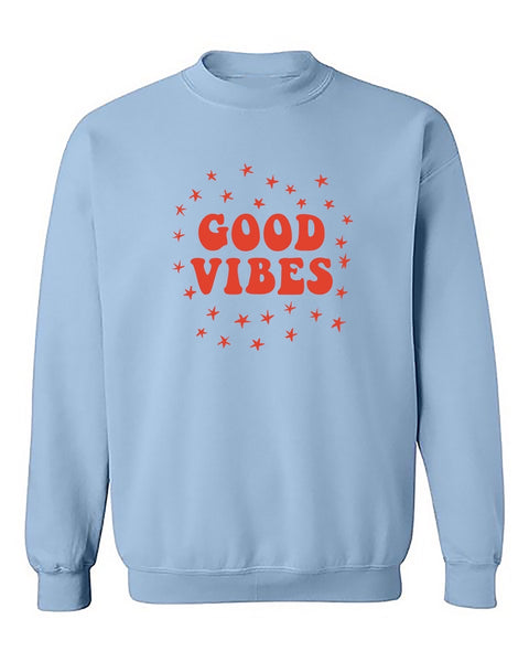 Good Vibes Sweater - Blue