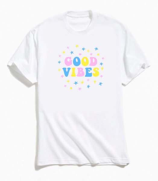 Good Vibes Tee - White