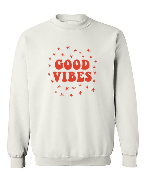 Good Vibes Sweater - White